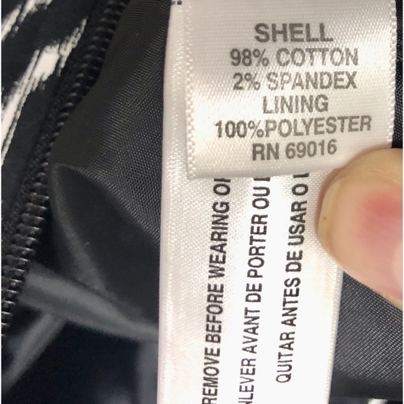 🚦Studio Works Anorak Black Aztec Pattern Jacket - Picture 12 of 13